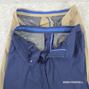 Lot of 2 Twillory Mens 32x32 Performance Chino Pants Tailored Golf Travel